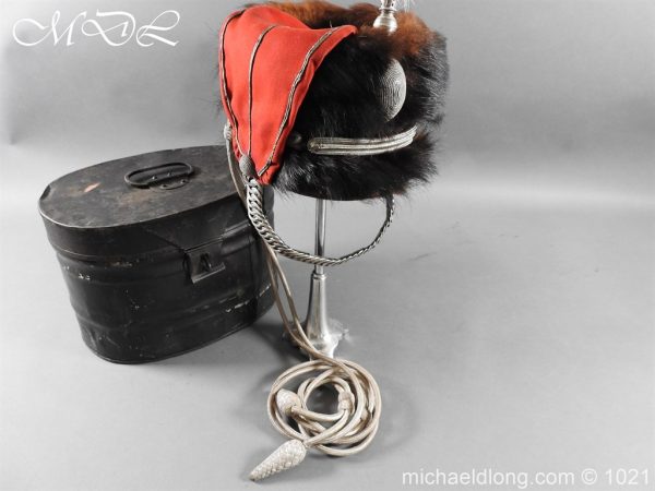 Staffordshire Yeomanry Officer’s Busby - Image 3