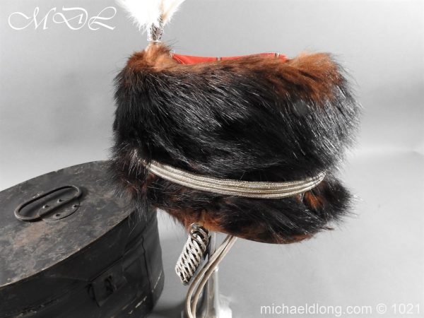 Staffordshire Yeomanry Officer’s Busby - Image 8