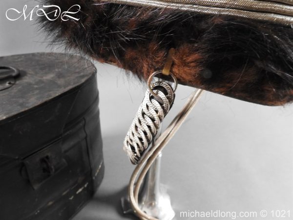 Staffordshire Yeomanry Officer’s Busby - Image 9
