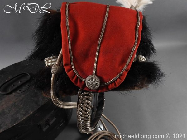 Staffordshire Yeomanry Officer’s Busby - Image 15