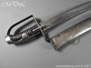 michaeldlong.com 22528 300x225 1788 British Trooper Light Cavalry Sword by Osbourne