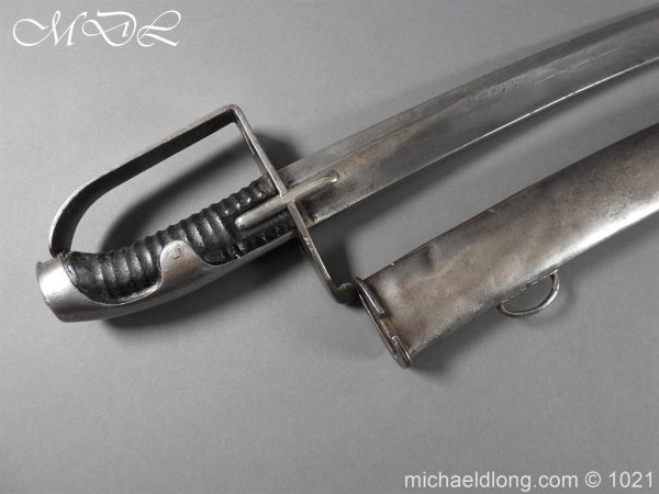 michaeldlong.com 22528 600x450 1788 British Trooper Light Cavalry Sword by Osbourne