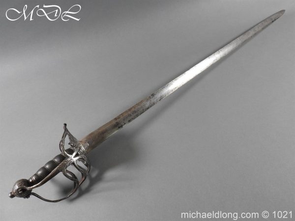 michaeldlong.com 22573 600x450 English 17th century Mortuary Sword