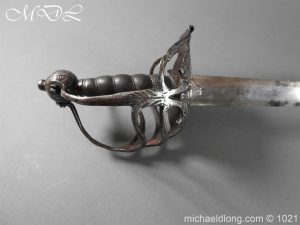 michaeldlong.com 22574 300x225 English 17th century Mortuary Sword