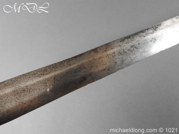 English 17th century Mortuary Sword - Image 9