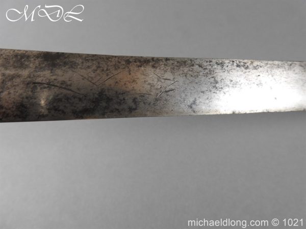English 17th century Mortuary Sword - Image 13