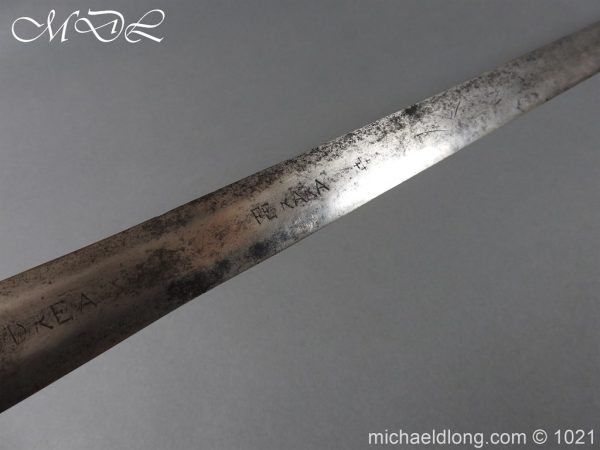 English 17th century Mortuary Sword - Image 16