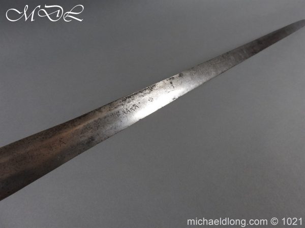 English 17th century Mortuary Sword - Image 17