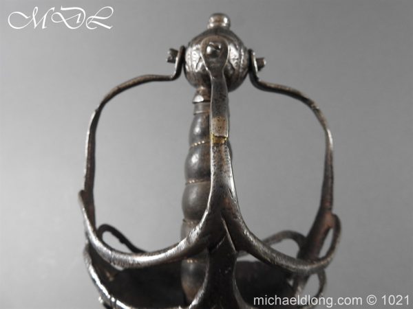 English 17th century Mortuary Sword - Image 20