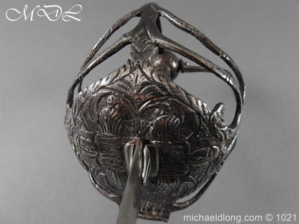 English 17th century Mortuary Sword - Image 25
