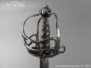 michaeldlong.com 22603 300x225 English 17th century Mortuary Sword