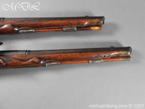 michaeldlong.com 22635 300x225 A Pair of flintlock Pistols by Winckhler Munich c 1700