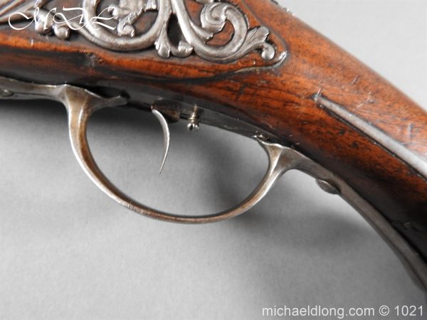 michaeldlong.com 22649 600x450 A Pair of flintlock Pistols by Winckhler Munich c 1700