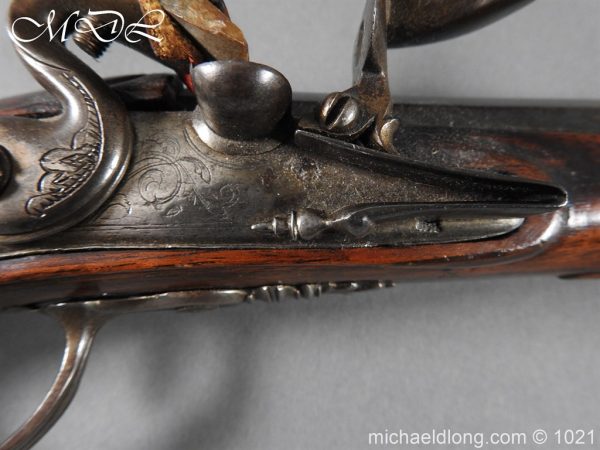 michaeldlong.com 22655 600x450 A Pair of flintlock Pistols by Winckhler Munich c 1700