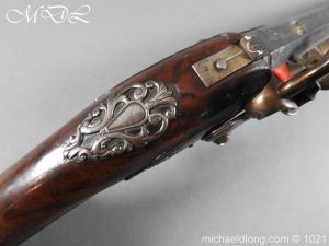 michaeldlong.com 22659 300x225 A Pair of flintlock Pistols by Winckhler Munich c 1700