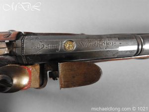 michaeldlong.com 22661 300x225 A Pair of flintlock Pistols by Winckhler Munich c 1700