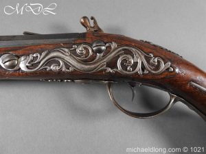 michaeldlong.com 22664 300x225 A Pair of flintlock Pistols by Winckhler Munich c 1700