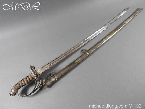 Victorian Presentation Rifle Officer’s Sword by Mole