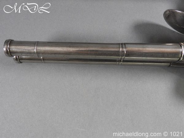 A Pair of 54 Bore Double Barrelled Flintlock Pistol by Grice 1778 - Image 22