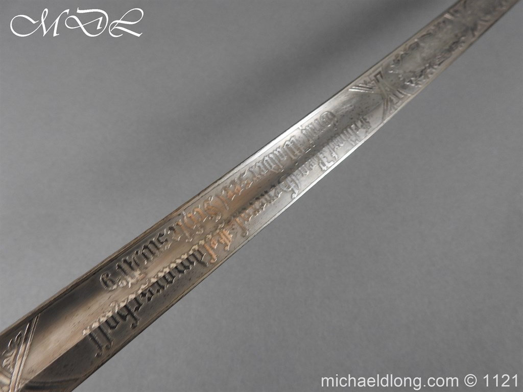 Imperial German Officer’s Field Artillery Sword by Eickhorn - Image 13