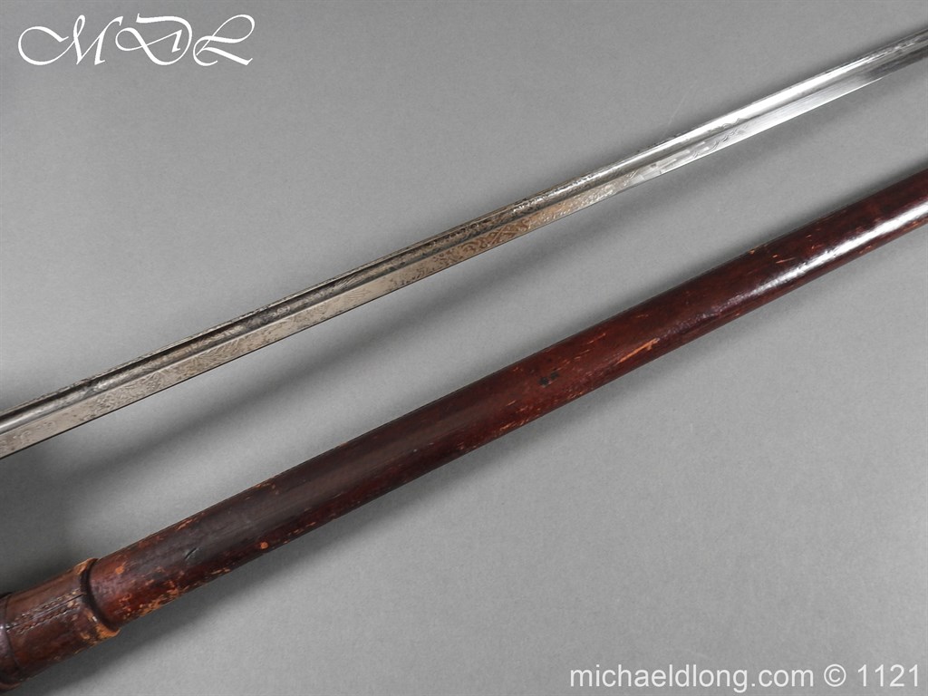 British 1912 Indian Pattern Officer’s Sword - Image 3