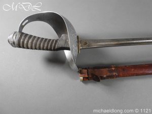 michaeldlong.com 22955 300x225 British 1912 Indian Pattern Officer’s Sword