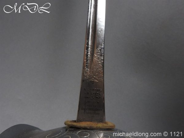 michaeldlong.com 22961 600x450 British 1912 Indian Pattern Officer’s Sword