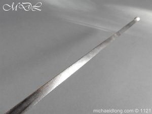michaeldlong.com 23006 300x225 British 1907 Practice Gymnasia Sword by Wilkinson