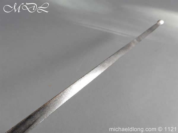 michaeldlong.com 23006 600x450 British 1907 Practice Gymnasia Sword by Wilkinson