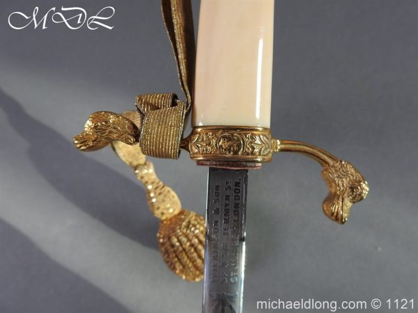 British George 5th Page of Honour Sword - Image 28