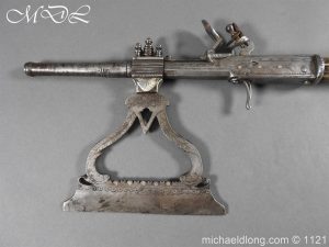 michaeldlong.com 23231 300x225 Indian Combination Weapon Flintlock Axe and Dagger