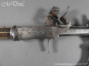 michaeldlong.com 23237 300x225 Indian Combination Weapon Flintlock Axe and Dagger