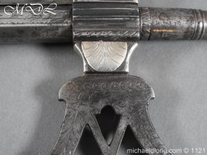 michaeldlong.com 23244 300x225 Indian Combination Weapon Flintlock Axe and Dagger