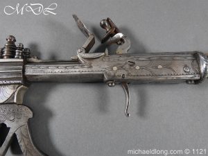 michaeldlong.com 23249 300x225 Indian Combination Weapon Flintlock Axe and Dagger