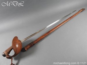 British 1908 Troopers Sword leather Covered