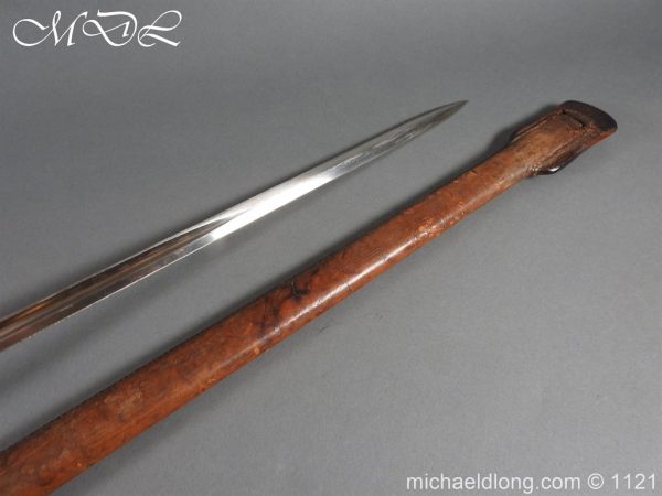 British 1908 Troopers Sword leather Covered - Image 4