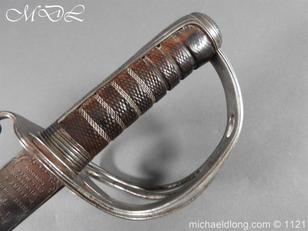 18th Hussars Cavalry Sword Patent Hilt by Wilkinson - Image 26