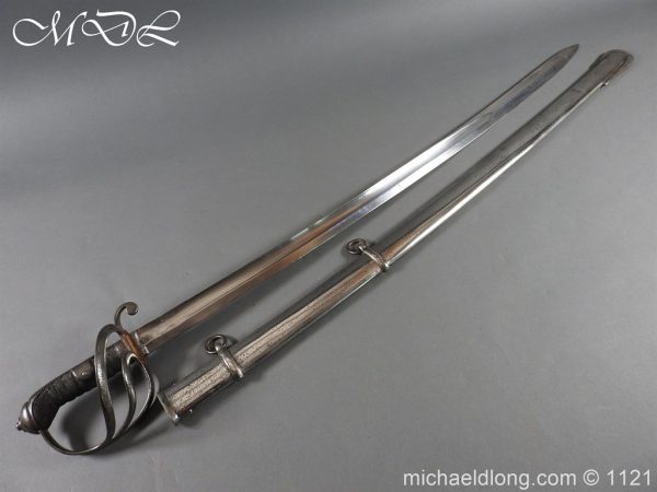 British 1821 Light Cavalry Troopers Sword by Osborn