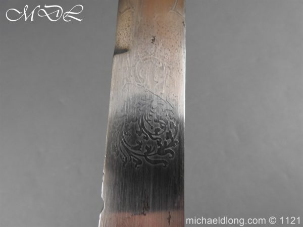 Highlanders Light Infantry Regimental Pipers Dirk Etched Blade - Image 9