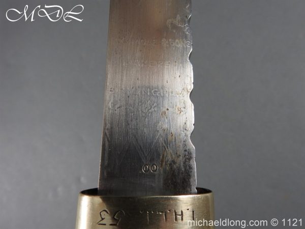 Highlanders Light Infantry Regimental Pipers Dirk Etched Blade - Image 11