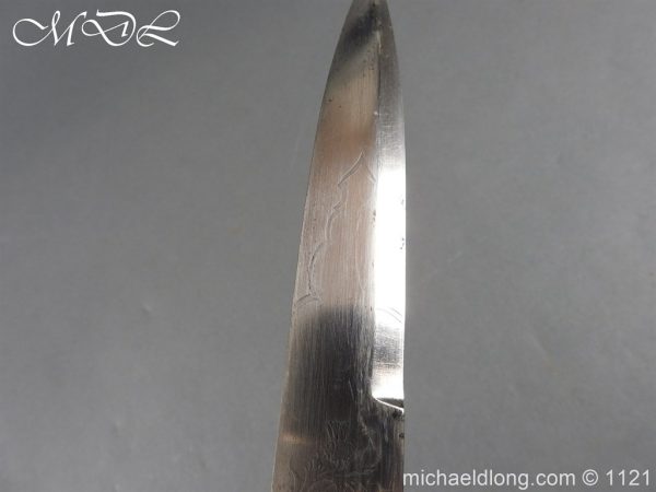 Highlanders Light Infantry Regimental Pipers Dirk Etched Blade - Image 14