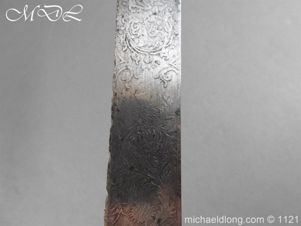 Highlanders Victorian Regimental Pipers Dirk Etched Blade - Image 17