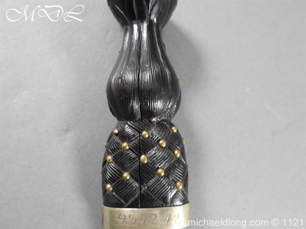 Highlanders Victorian Regimental Pipers Dirk Etched Blade - Image 22
