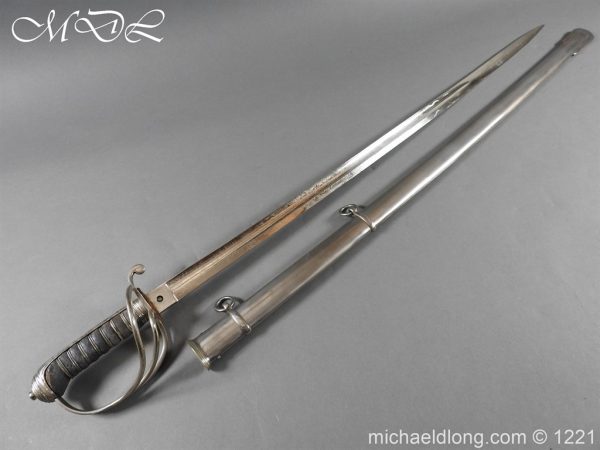 British Cavalry Presentation Sword c1872