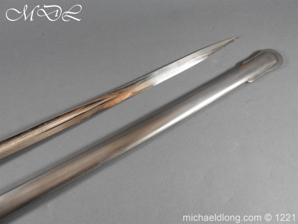 British Cavalry Presentation Sword c1872 - Image 4