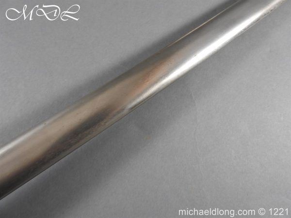 British Cavalry Presentation Sword c1872 - Image 10