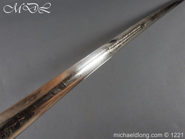 British Cavalry Presentation Sword c1872 - Image 19