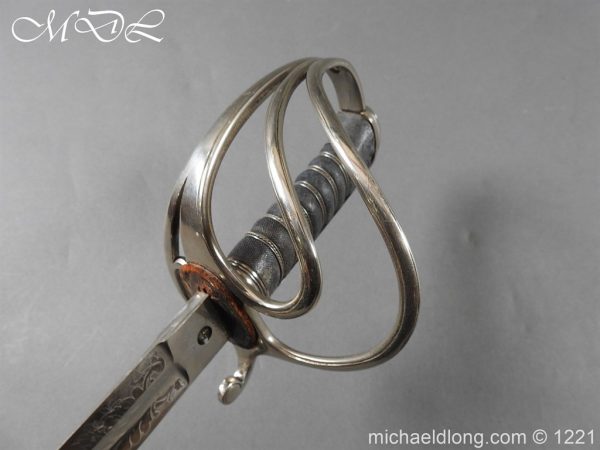 British Cavalry Presentation Sword c1872 - Image 29