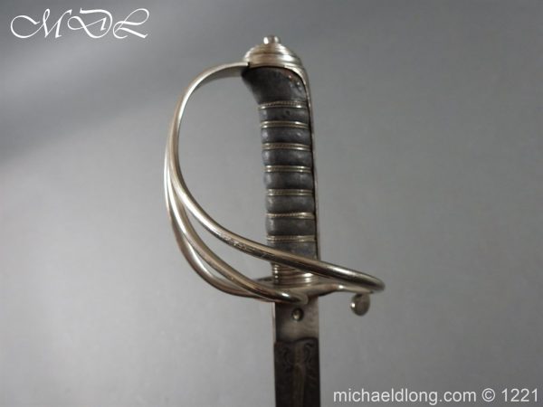 British Cavalry Presentation Sword c1872 - Image 33