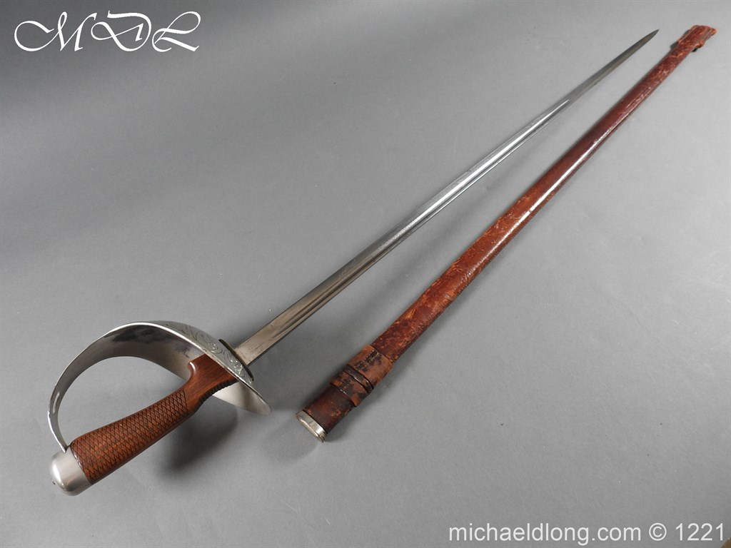 Deccan Horse Presentation 1912 Sword by Wilkinson - Image 30